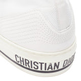 Christian Dior Walk'N'Dior sock knit logo lace high top sneakers
