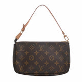 Louis Vuitton Pochette Accessoires  Canvas Clutch Bag