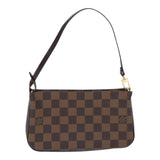 Louis Vuitton Pochette Accessoire  Canvas Clutch Bag