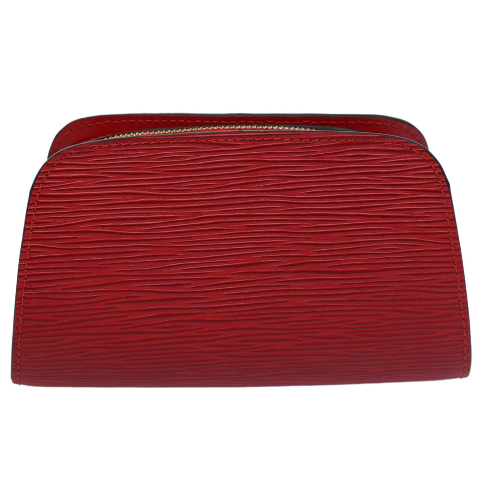 Louis Vuitton Dauphine  Leather Clutch Bag