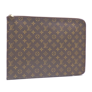Louis Vuitton Poche Document  Canvas Clutch Bag
