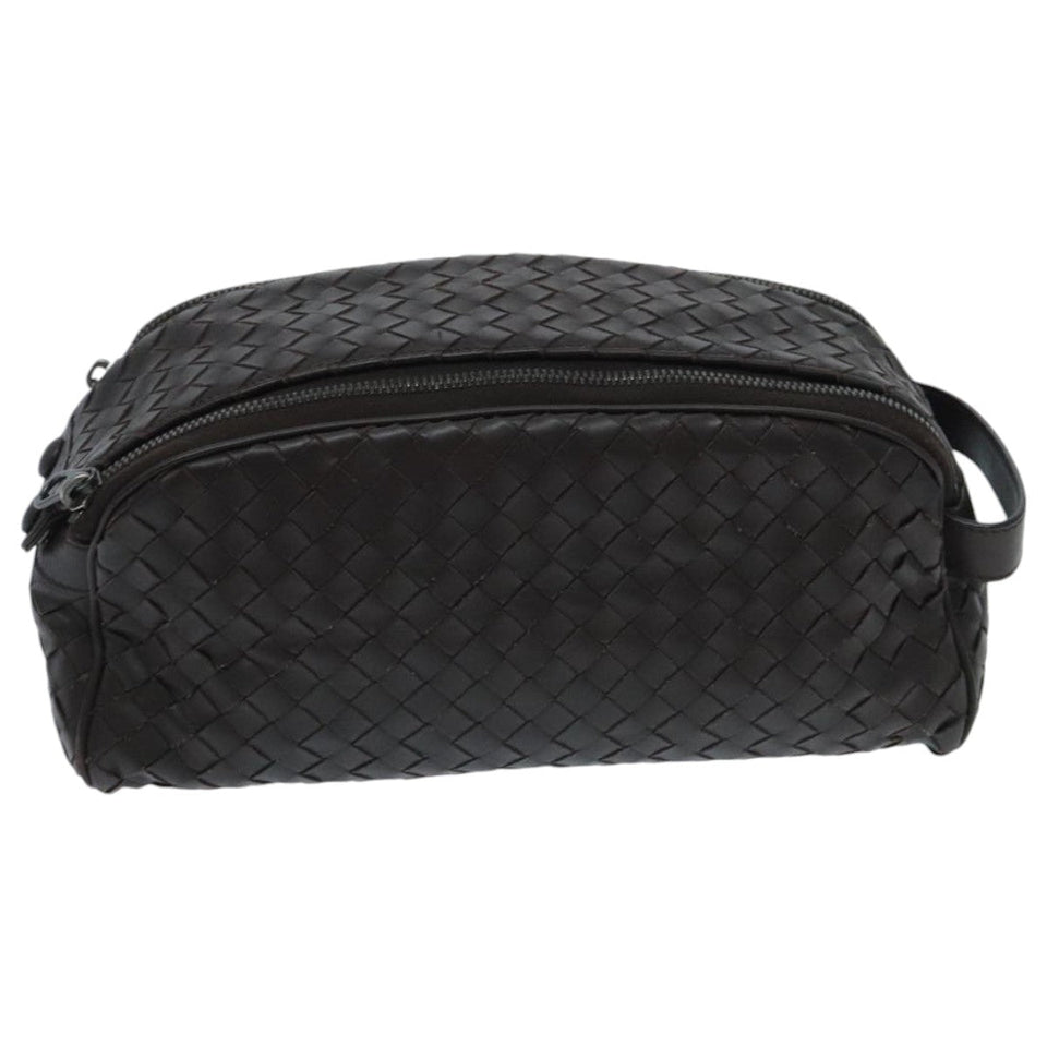 Bottega Veneta Intrecciato  Leather Clutch Bag