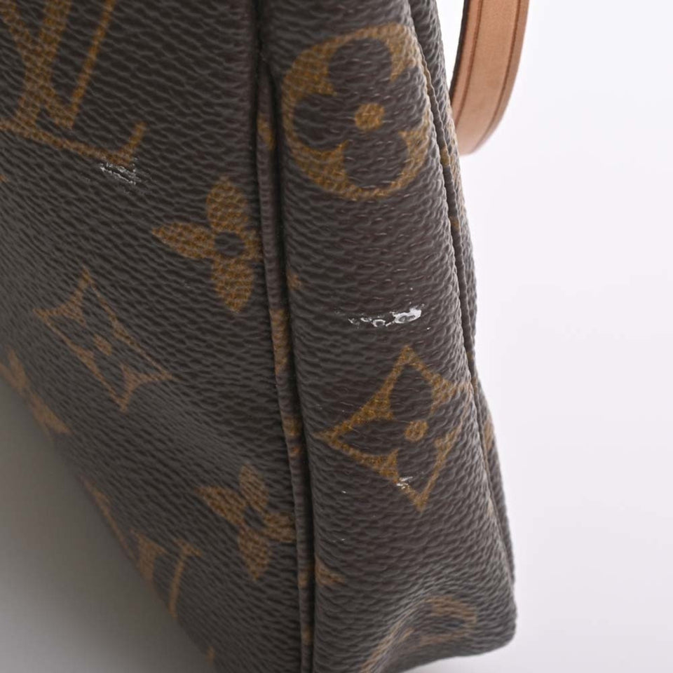 Louis Vuitton Pochette Accessoires  Canvas Clutch Bag