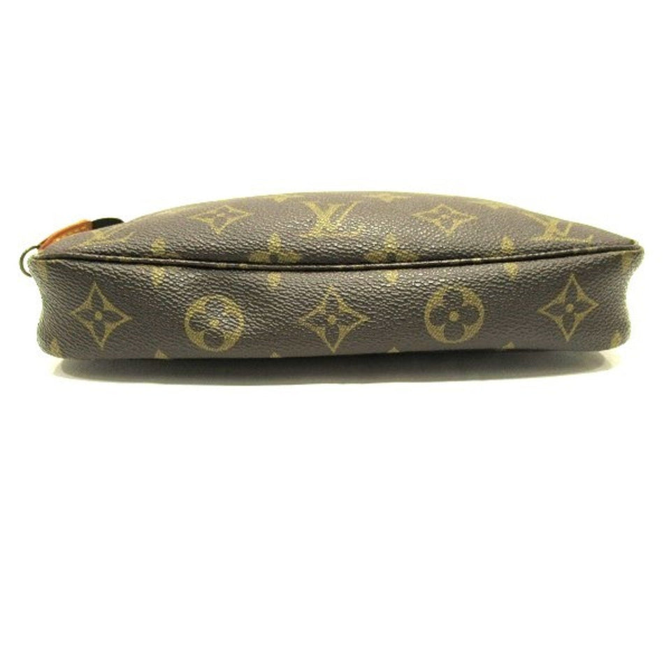 Louis Vuitton Pochette Accessoire  Canvas Clutch Bag