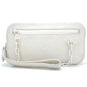 Louis Vuitton Pochette Volga  Leather Clutch Bag