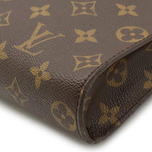 Louis Vuitton Macassar  Canvas Clutch Bag