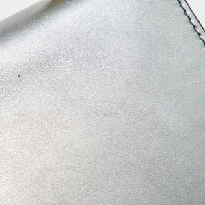 Dior Silver Leather Miss J'adior Chain Flap Bag