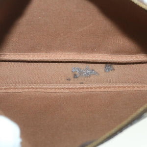 Louis Vuitton Pochette Accessoire  Canvas Clutch Bag