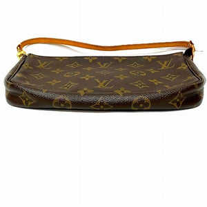 Louis Vuitton Pochette Accessoire  Canvas Clutch Bag