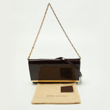 Louis Vuitton Amarante Monogram Vernis Ana Clutch Bag