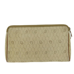 Dior Honeycomb  Canvas Clutch Bag