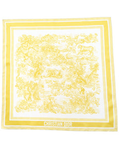 Dior Toile de Jouy Silk Scarf