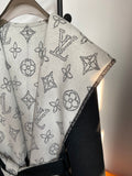 Luxury Louis Vuitton  Wrap Coat 023