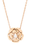 Chanel "2023" Cam Extrait De Camelia 18k Gold Necklace