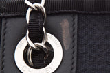Chanel 2022 Navy Deauville Shopping Tote Handbag