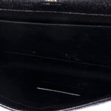 Classic Monogram Envelope Wristlet Clutch Mixed Matelasse Leather