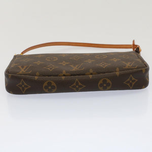 Louis Vuitton Pochette Accessoire  Canvas Clutch Bag