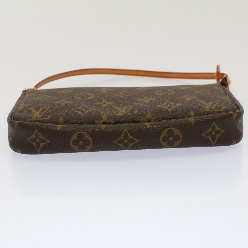 Louis Vuitton Pochette Accessoire  Canvas Clutch Bag