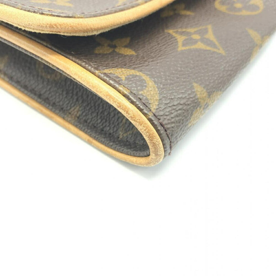 Louis Vuitton Twin  Canvas Clutch Bag