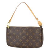 Louis Vuitton Pochette Accessoires  Canvas Clutch Bag