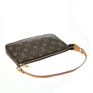 Louis Vuitton Pochette Accessoires  Canvas Clutch Bag