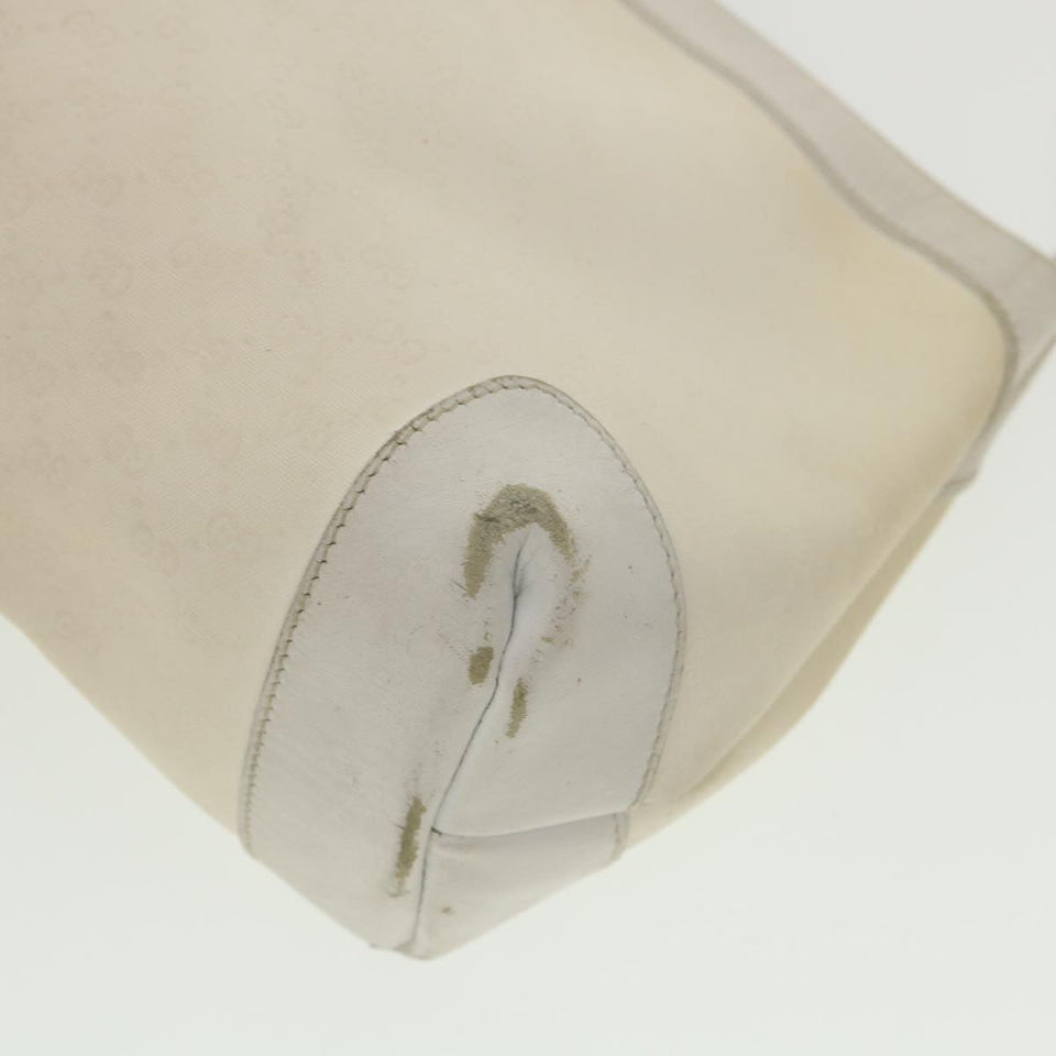 GUCCI Micro GG Canvas Clutch Bag White 014.904.0597  fm1931