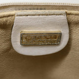 GUCCI Micro GG Canvas Clutch Bag White 014.904.0597  fm1931