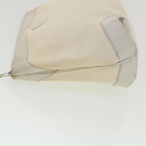 GUCCI Micro GG Canvas Clutch Bag White 014.904.0597  fm1931