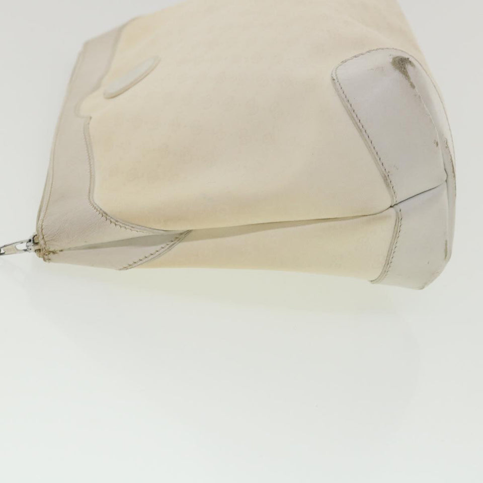GUCCI Micro GG Canvas Clutch Bag White 014.904.0597  fm1931