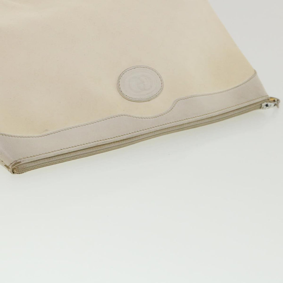 GUCCI Micro GG Canvas Clutch Bag White 014.904.0597  fm1931