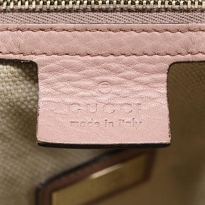 GUCCI Soho Shoulder Bag Leather Pink 282309  fm2589