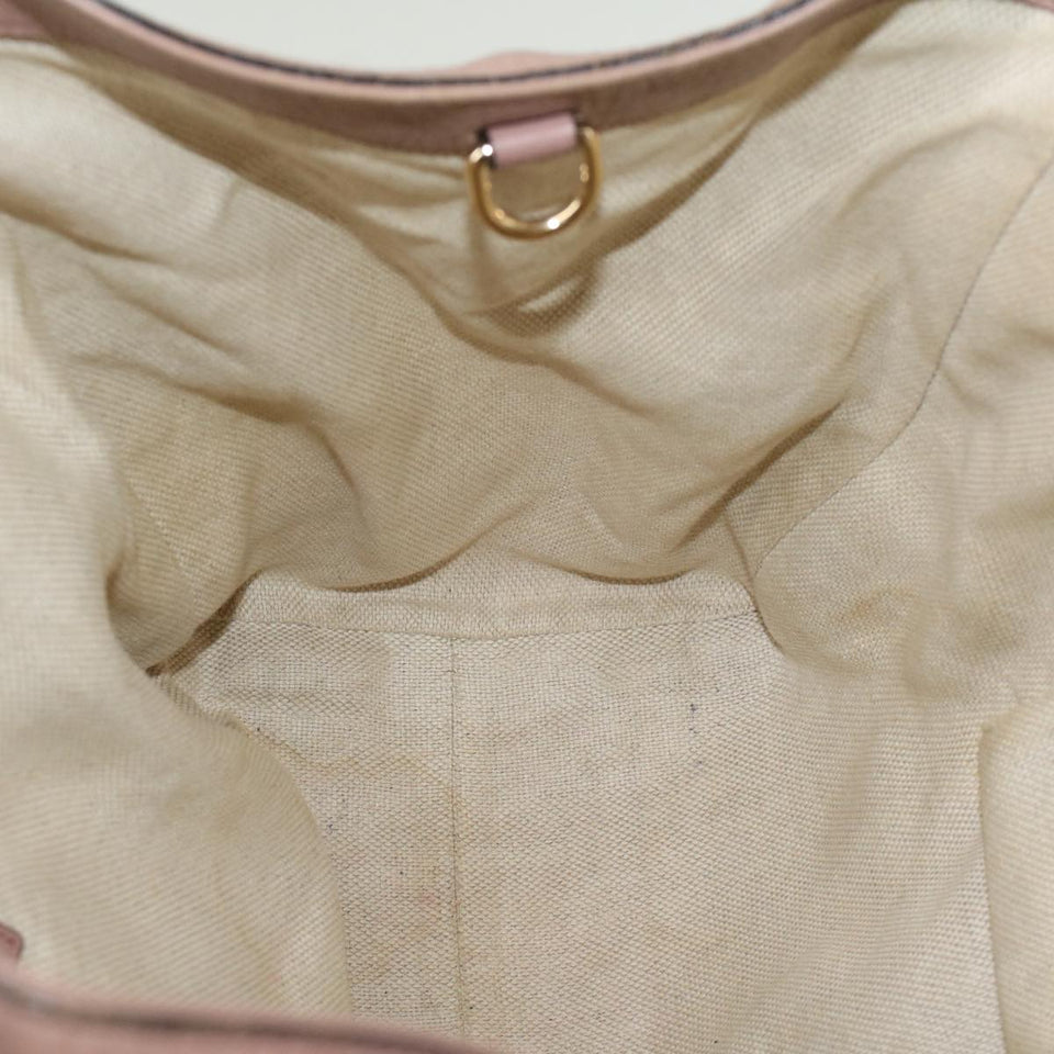 GUCCI Soho Shoulder Bag Leather Pink 282309  fm2589