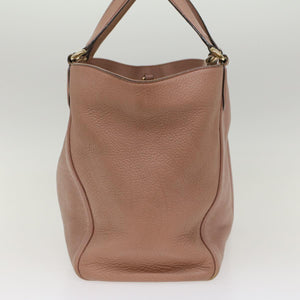 GUCCI Soho Shoulder Bag Leather Pink 282309  fm2589
