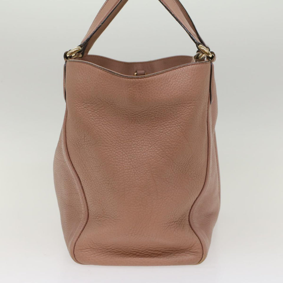 GUCCI Soho Shoulder Bag Leather Pink 282309  fm2589