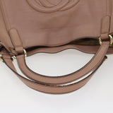 GUCCI Soho Shoulder Bag Leather Pink 282309  fm2589