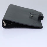 LOUIS VUITTON Epi Agenda MM Day Planner Cover Black R20042 LV Auth fm3758