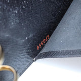 LOUIS VUITTON Epi Agenda MM Day Planner Cover Black R20042 LV Auth fm3763