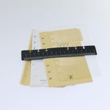 LOUIS VUITTON Epi Agenda MM Day Planner Cover Black R20042 LV Auth fm3763
