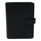 LOUIS VUITTON Epi Agenda MM Day Planner Cover Black R20042 LV Auth fm3763