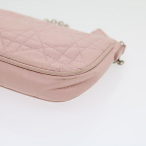 CHRISTIAN DIOR Lady Dior Canage Accessory Pouch Pink  am2660gA