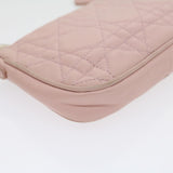 CHRISTIAN DIOR Lady Dior Canage Accessory Pouch Pink  am2660gA