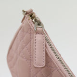 CHRISTIAN DIOR Lady Dior Canage Accessory Pouch Pink  am2660gA