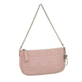 CHRISTIAN DIOR Lady Dior Canage Accessory Pouch Pink  am2660gA