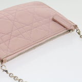 CHRISTIAN DIOR Lady Dior Canage Accessory Pouch Pink  am2660gA