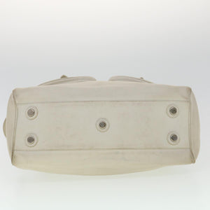 CHRISTIAN DIOR Shoulder Bag Leather White  am2766g