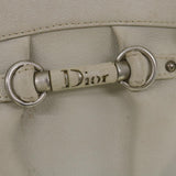 CHRISTIAN DIOR Shoulder Bag Leather White  am2766g