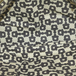 GUCCI Sherry Line GG Canvas Tote Bag Canvas Beige Gold Brown 139260  am626g
