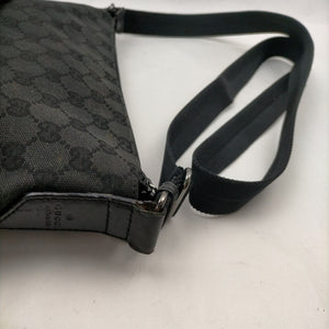 Gucci Black Canvas Crossbody Bag