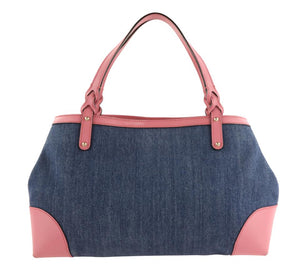 Gucci Blue Denim Tote