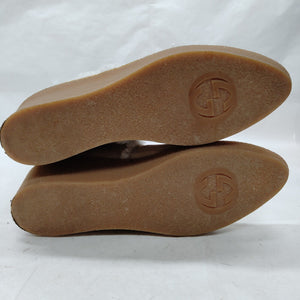 Gucci Boots Women Beiges Suede